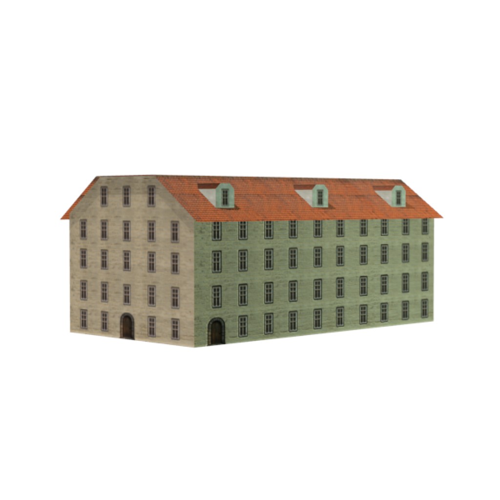 Low Poly Building #6 preview image 1